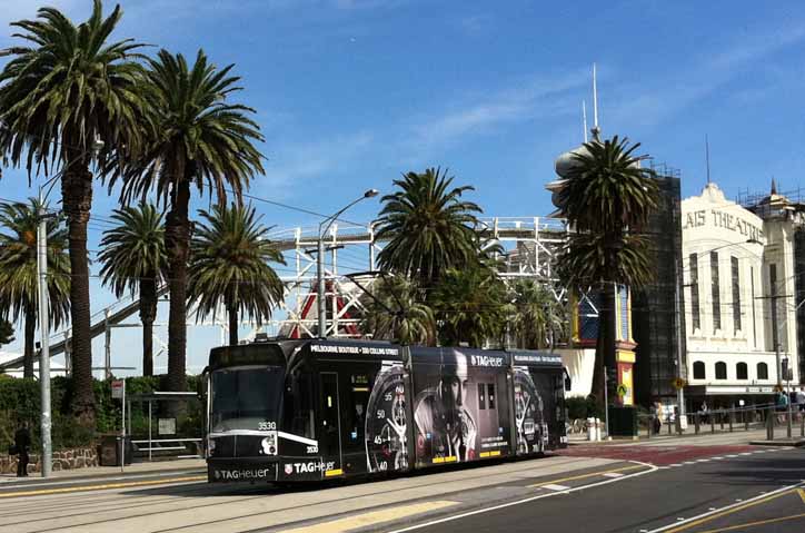 Yarra Trams Siemens Combino Tag Heuer 3530